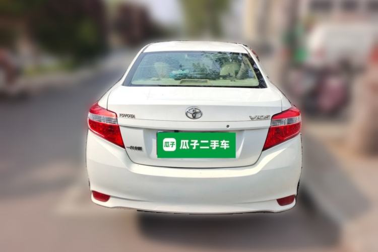 Used Toyota Vios 2014 1.3L Manual Value Edition Rear