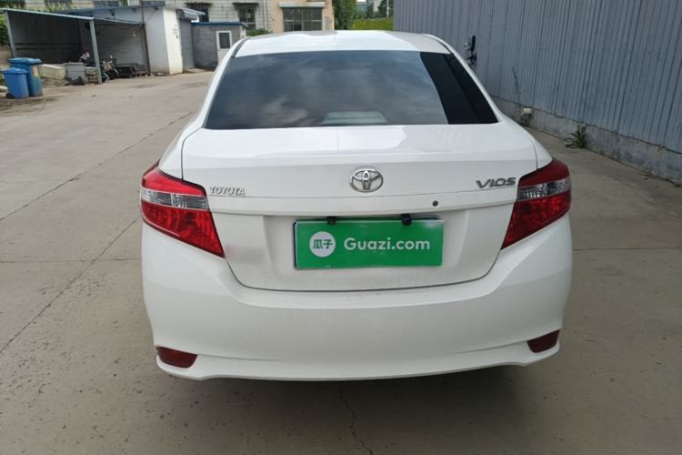 Used Toyota Vios 2014 1.3L Automatic Standard Edition Rear