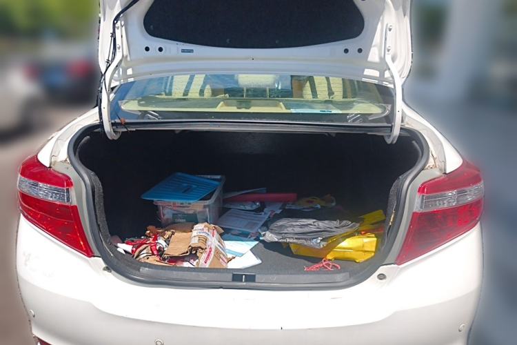 Used Toyota Vios 2014 1.5L Automatic ZhiZhen Edition Trunk