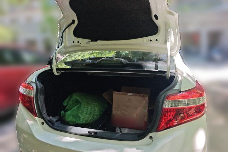 Used Toyota Vios 2014 1.5L Automatic ZhiZhen Edition Trunk