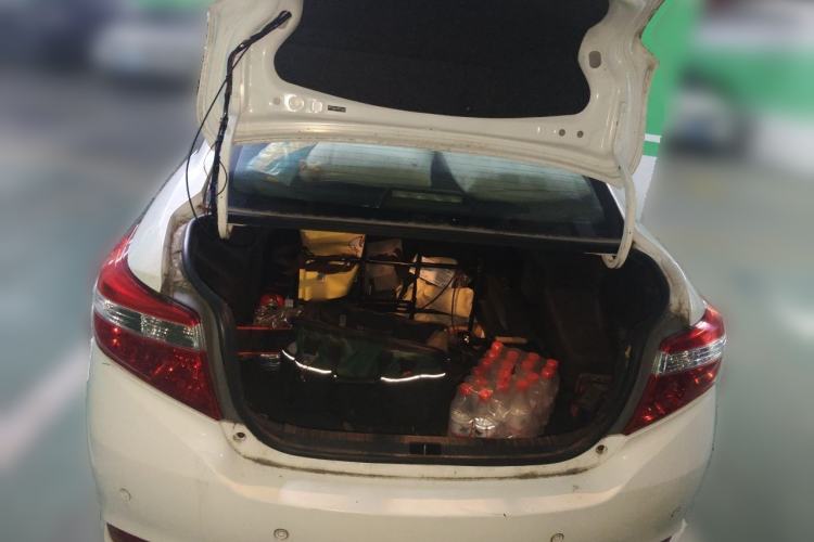 Used Toyota Vios 2014 1.5L Automatic ZhiZhen Edition Trunk