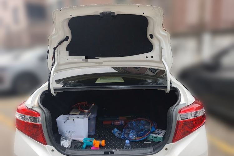 Used Toyota Vios 2014 1.3L Automatic Standard Edition Trunk