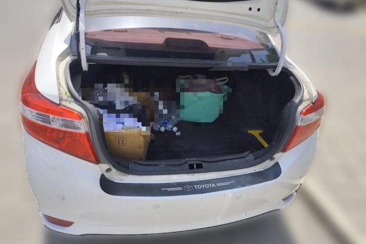 Used Toyota Vios 2014 1.3L Automatic Standard Edition Trunk