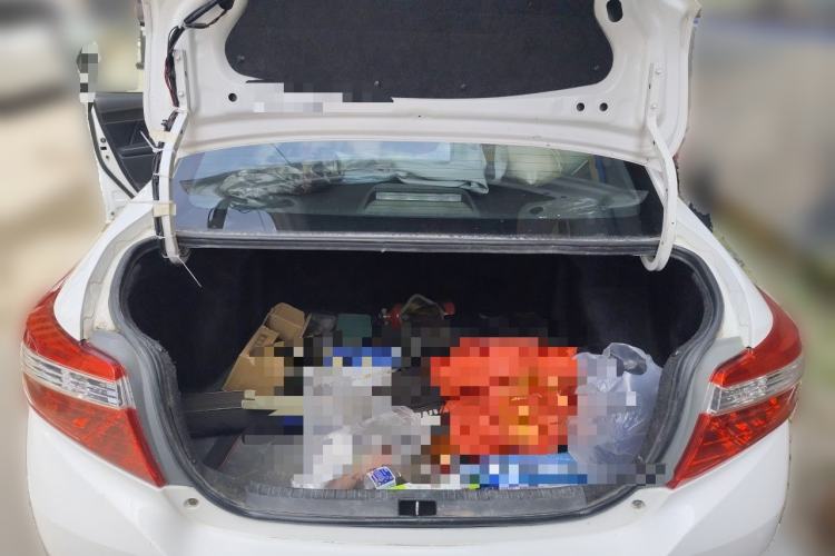Used Toyota Vios 2014 1.5L Automatic ZhiZhen Edition Trunk