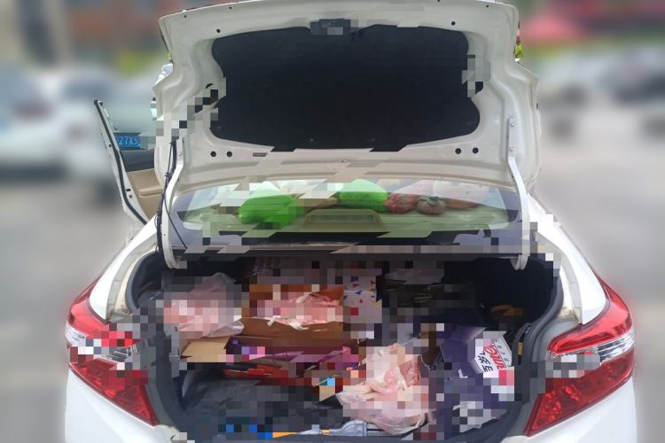 Used Toyota Vios 2014 1.5L Automatic ZhiZhen Edition Trunk