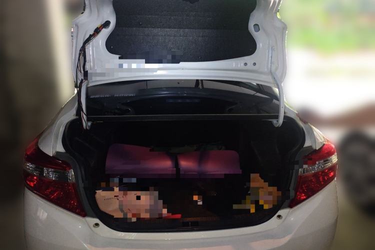 Used Toyota Vios 2014 1.5L Automatic ZhiShang Edition Trunk