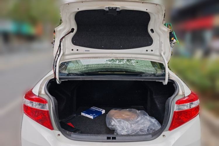 Used Toyota Vios 2014 1.5L Automatic ZhiZhen Edition Trunk
