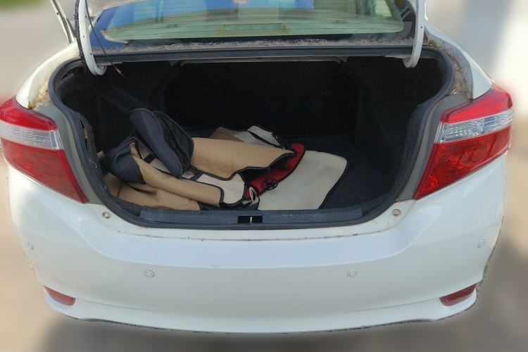 Used Toyota Vios 2014 1.3L Automatic Standard Edition Trunk