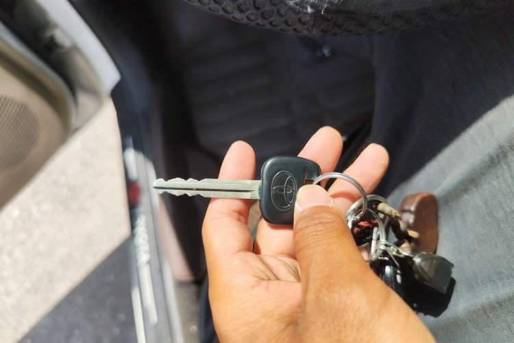 Used Toyota Vios 2014 1.3L Automatic Standard Edition Vehicle Key