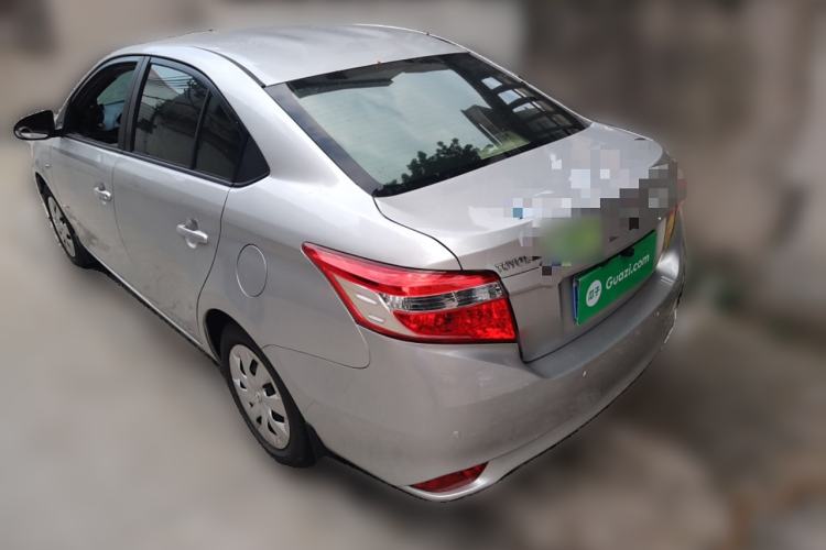 Used Toyota Vios 2015 1.5L Automatic ZhiZun Starlight Edition Rear Left 45 Deg