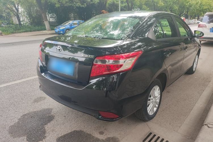 Used Toyota Vios 2016 1.5L Automatic ZhiZhen Xingyao Edition Rear Right 45 Deg