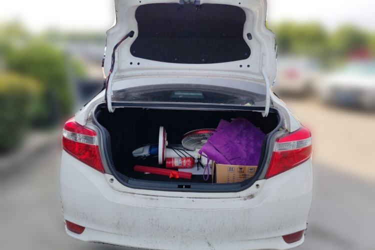 Used Toyota Vios 2016 1.5L Automatic ZhiZhen Xingyao Edition Trunk