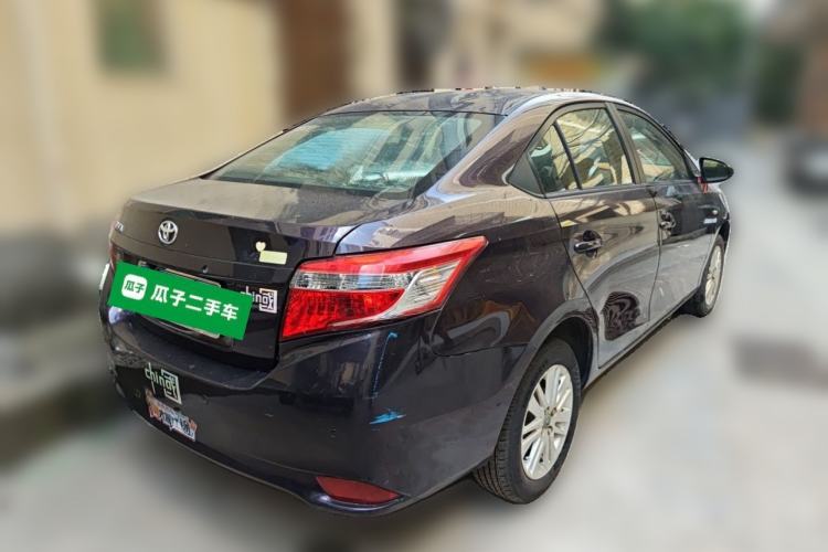 Used Toyota Vios 2016 1.5L Automatic ZhiZhen Xingyao Edition Rear Right 45 Deg