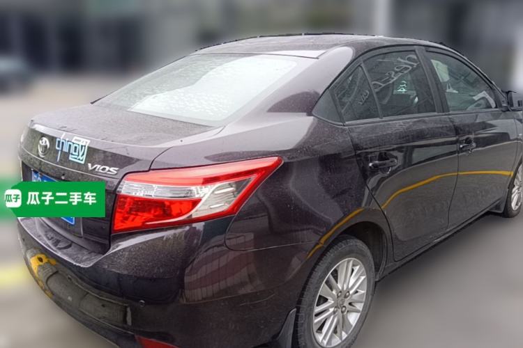 Used Toyota Vios 2016 1.5L Automatic ZhiZhen Xingyao Edition Rear Right 45 Deg