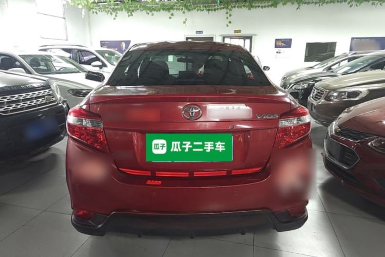 Used Toyota Vios 2016 1.5L Automatic ZhiZhen Xingyao Edition Rear