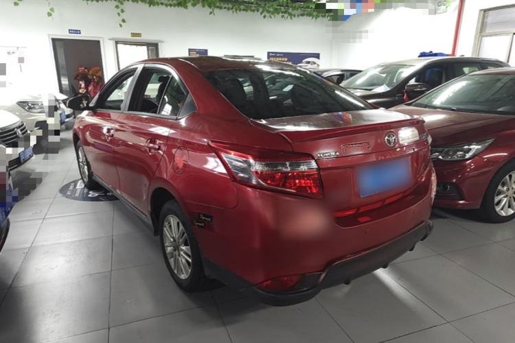 Used Toyota Vios 2016 1.5L Automatic ZhiZhen Xingyao Edition Rear Left 45 Deg
