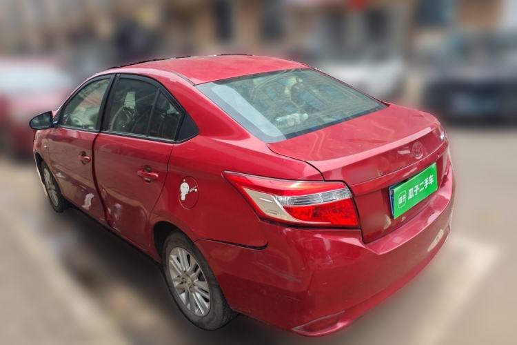 Used Toyota Vios 2016 1.5L Automatic ZhiZhen Xingyao Edition Rear Left 45 Deg