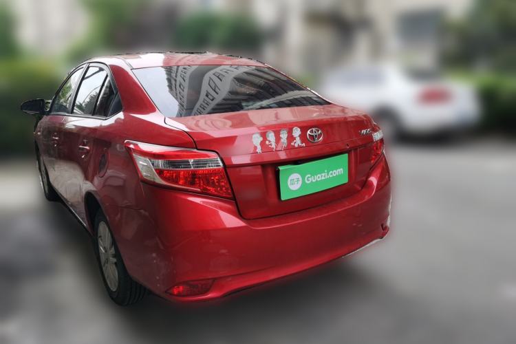 Used Toyota Vios 2016 1.5L Automatic ZhiZhen Xingyao Edition Rear Left 45 Deg