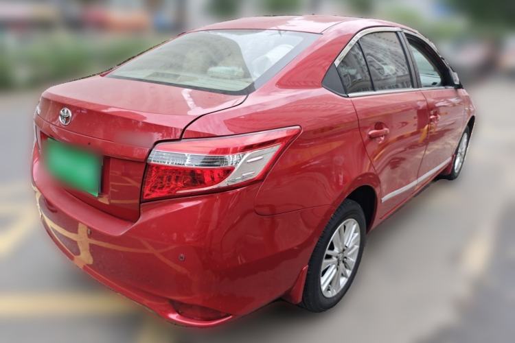 Used Toyota Vios 2016 1.5L Automatic ZhiZhen Xingyao Edition Rear Right 45 Deg
