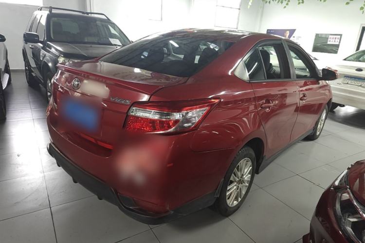 Used Toyota Vios 2016 1.5L Automatic ZhiZhen Xingyao Edition Rear Right 45 Deg