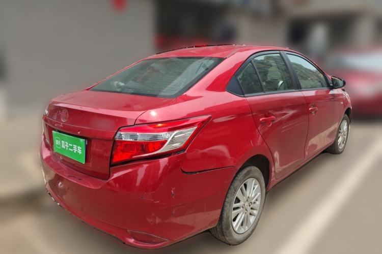 Used Toyota Vios 2016 1.5L Automatic ZhiZhen Xingyao Edition Rear Right 45 Deg