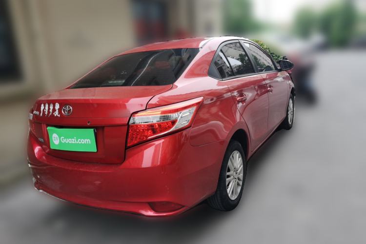 Used Toyota Vios 2016 1.5L Automatic ZhiZhen Xingyao Edition Rear Right 45 Deg