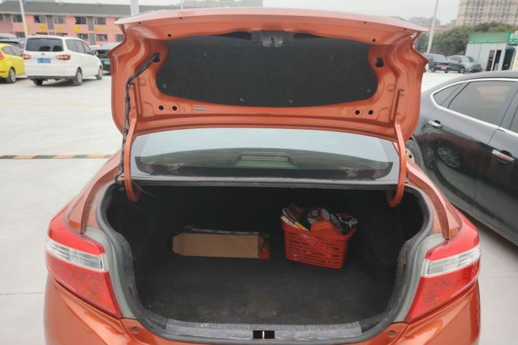 Used Toyota Vios 2016 1.5L Automatic ZhiZhen Xingyao Edition Trunk