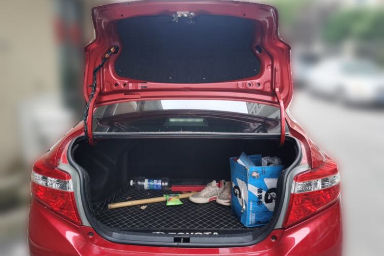 Used Toyota Vios 2016 1.5L Automatic ZhiZhen Xingyao Edition Trunk