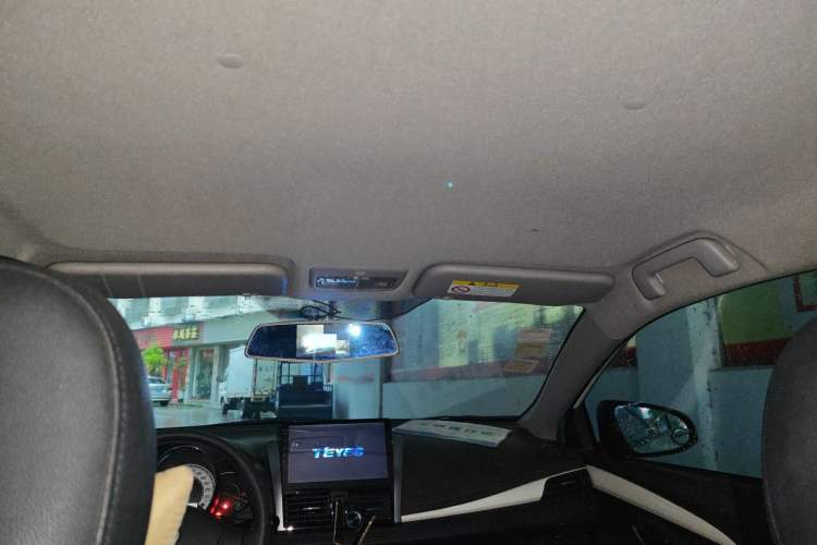 Used Toyota Vios 2016 1.5L Automatic ZhiZhen Xingyao Edition Headliner