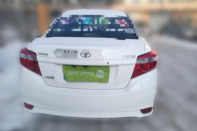 Used Toyota Vios 2016 1.5L Manual ZhiZhen Xingyao Edition Rear