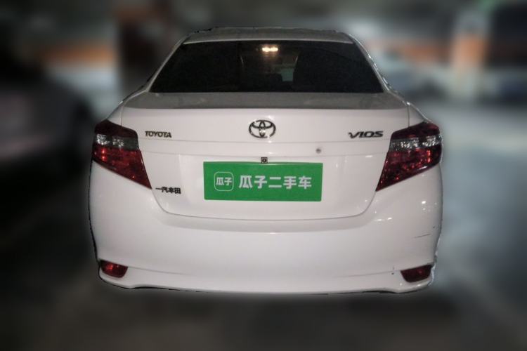 Used Toyota Vios 2016 1.5L Manual ZhiZhen Xingyao Edition Rear