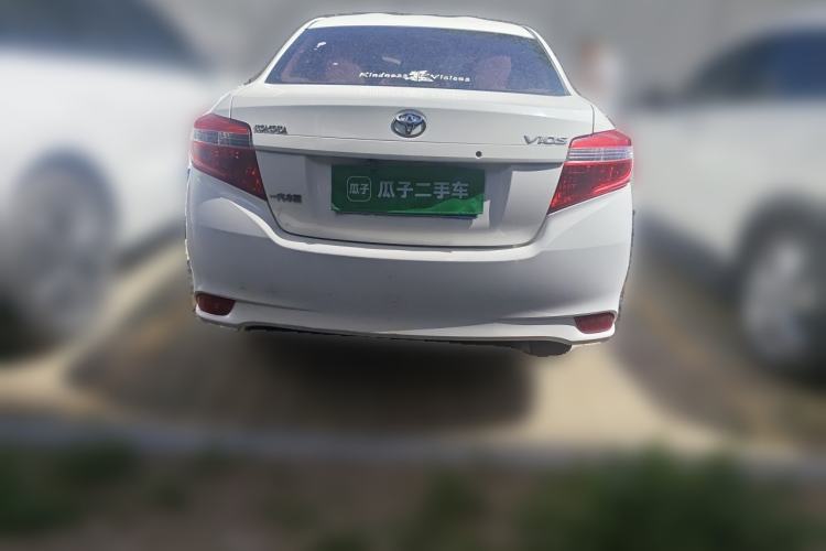 Used Toyota Vios 2016 1.5L Manual ZhiZhen Xingyao Edition Rear
