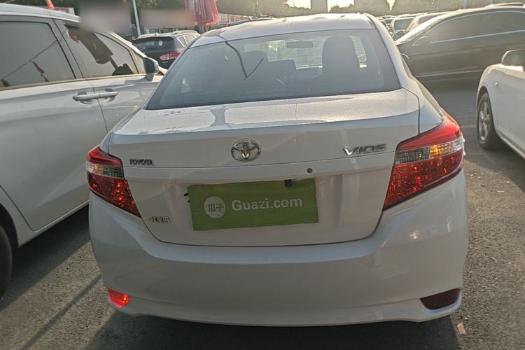 Used Toyota Vios 2016 1.5L Automatic ZhiZhen Xingyao Edition Rear