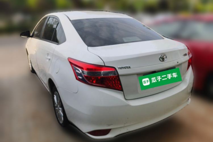 Used Toyota Vios 2016 1.5L Automatic ZhiZhen Xingyao Edition Rear Left 45 Deg