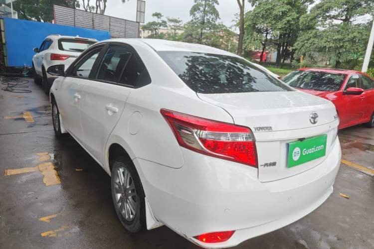 Used Toyota Vios 2016 1.5L Automatic ZhiZhen Xingyao Edition Rear Left 45 Deg