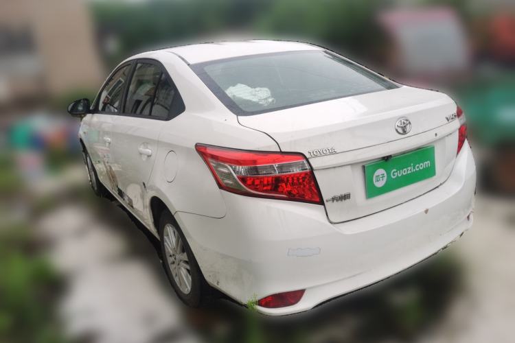 Used Toyota Vios 2016 1.5L Manual ZhiZhen Xingyao Edition Rear Left 45 Deg