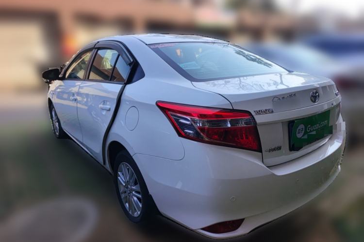Used Toyota Vios 2016 1.5L Automatic ZhiZhen Xingyao Edition Rear Left 45 Deg