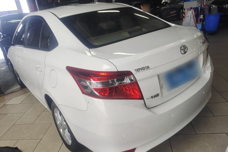 Used Toyota Vios 2016 1.5L Automatic ZhiZhen Xingyao Edition Rear Left 45 Deg