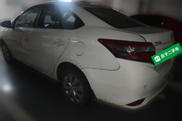 Used Toyota Vios 2016 1.5L Automatic ZhiZhen Xingyao Edition Rear Left 45 Deg