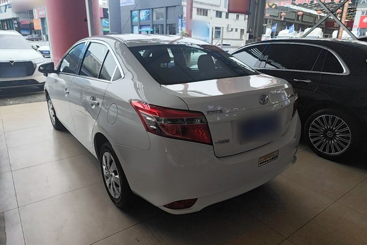 Used Toyota Vios 2016 1.5L Automatic ZhiZhen Xingyao Edition Rear Left 45 Deg