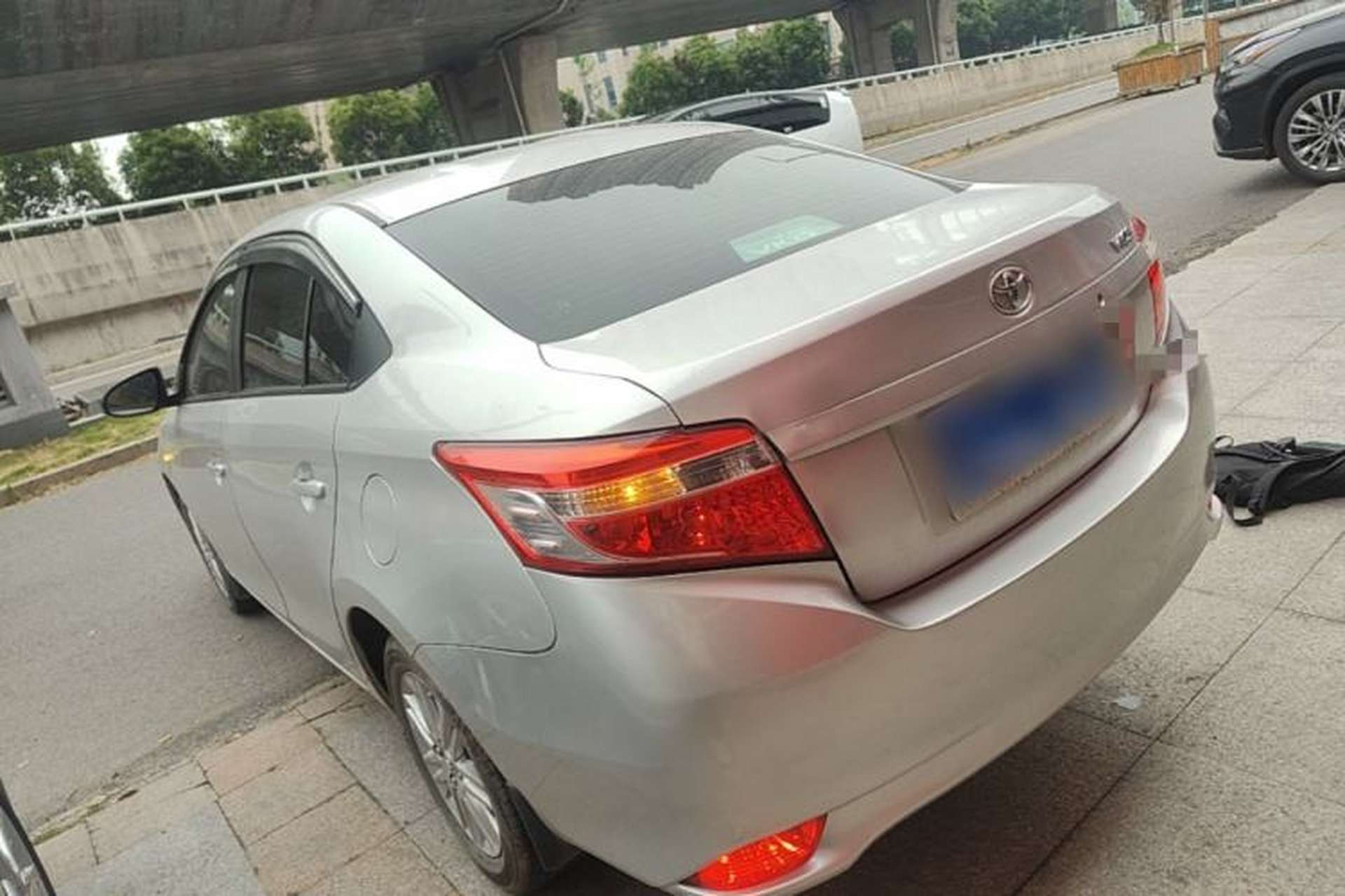 Used Toyota Vios 2016 1.5L Automatic ZhiZhen Xingyao Edition Rear Left 45 Deg
