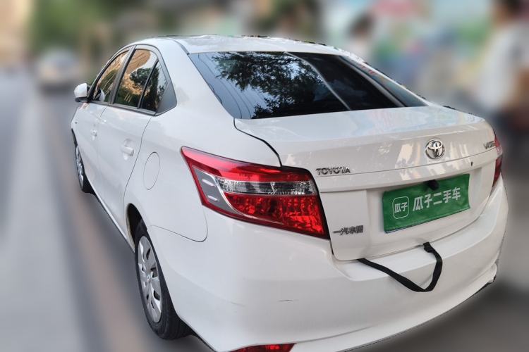 Used Toyota Vios 2016 1.5L Automatic ZhiZhen Xingyao Edition Rear Left 45 Deg
