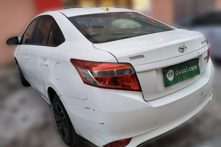 Used Toyota Vios 2016 1.5L Manual ZhiZhen Xingyao Edition Rear Left 45 Deg