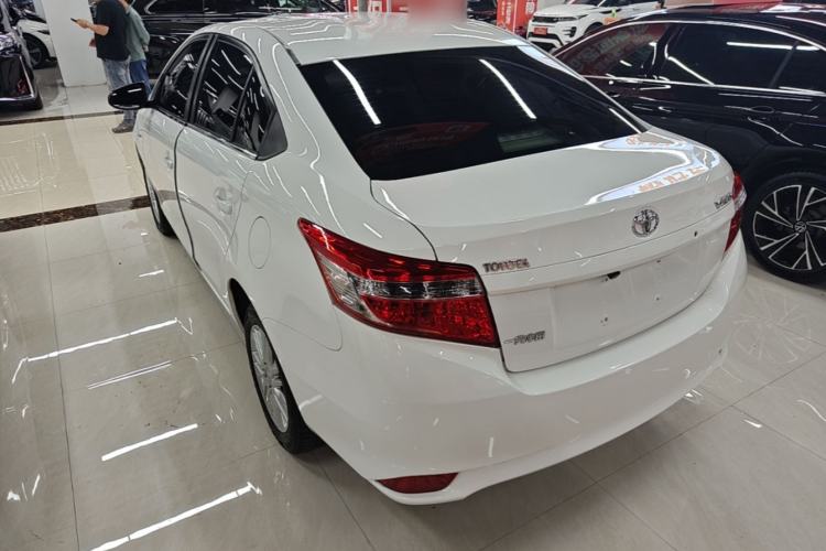 Used Toyota Vios 2016 1.5L Automatic ZhiZhen Xingyao Edition Rear Left 45 Deg