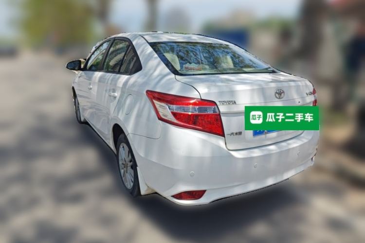 Used Toyota Vios 2016 1.5L Automatic ZhiZhen Xingyao Edition Rear Left 45 Deg