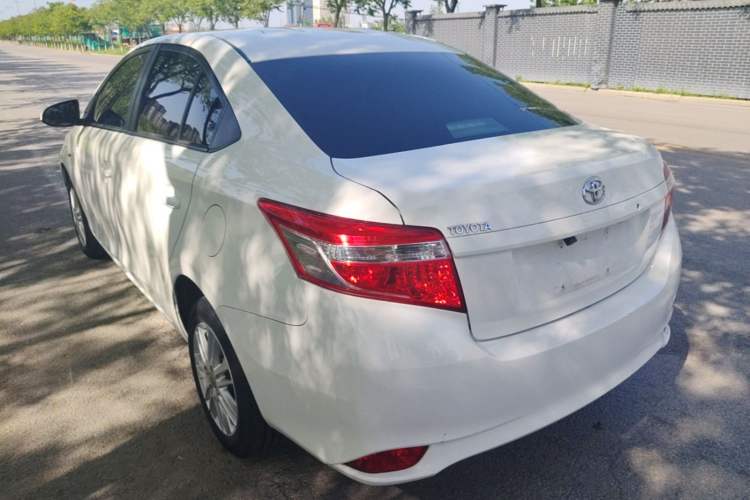 Used Toyota Vios 2016 1.5L Automatic ZhiZhen Xingyao Edition Rear Left 45 Deg
