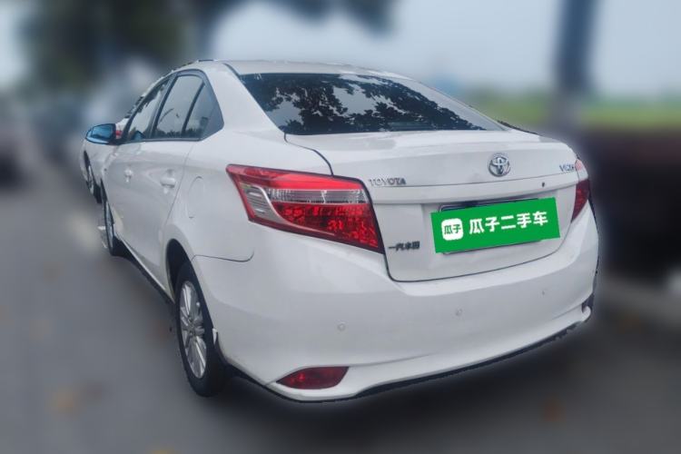 Used Toyota Vios 2016 1.5L Automatic ZhiZhen Xingyao Edition Rear Left 45 Deg