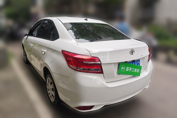 Used Toyota Vios 2016 1.5L Manual ZhiZhen Xingyao Edition Rear Left 45 Deg