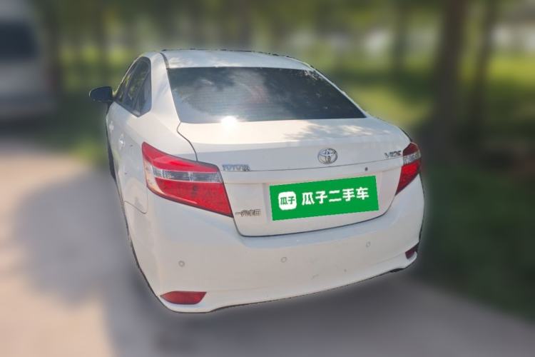 Used Toyota Vios 2016 1.5L Automatic ZhiZhen Xingyao Edition Rear Left 45 Deg