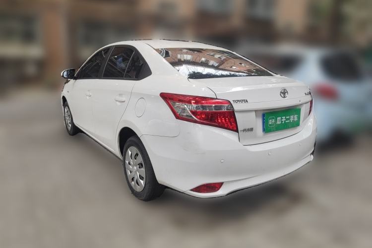 Used Toyota Vios 2016 1.5L Automatic ZhiZhen Xingyao Edition Rear Left 45 Deg